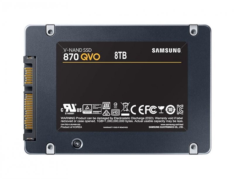 Samsung 870 QVO/ 8TB/ SSD/ 2.5"/ SATA/ 3R - obrázek č. 1
