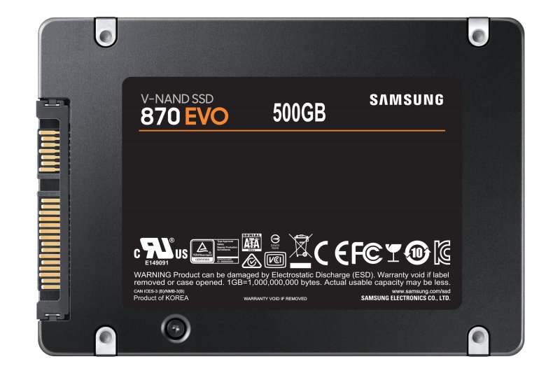 Samsung 870 EVO/ 500GB/ SSD/ 2.5"/ SATA/ 5R - obrázek č. 1