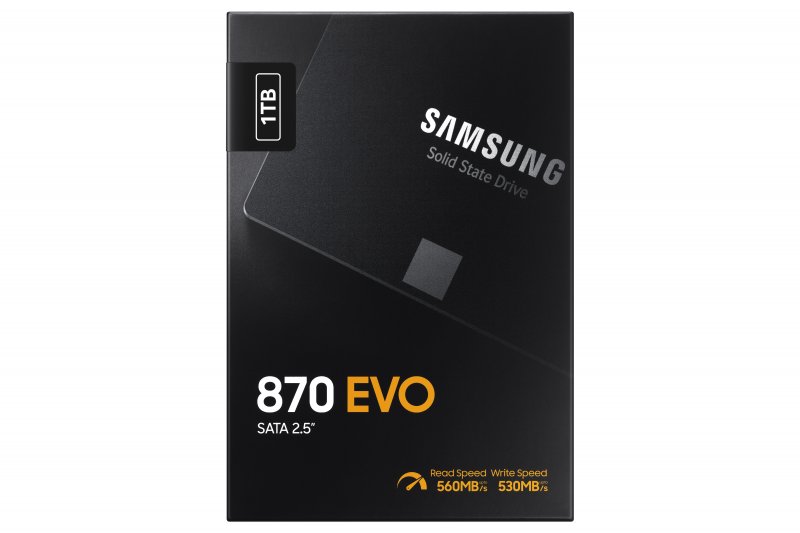 Samsung 870 EVO/ 1TB/ SSD/ 2.5"/ SATA/ 5R - obrázek č. 3
