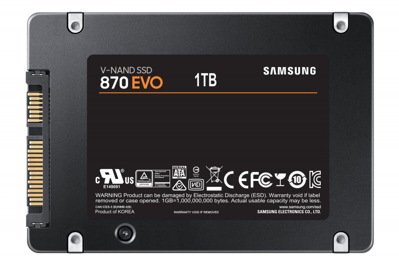 Samsung 870 EVO/ 1TB/ SSD/ 2.5"/ SATA/ 5R - obrázek č. 1