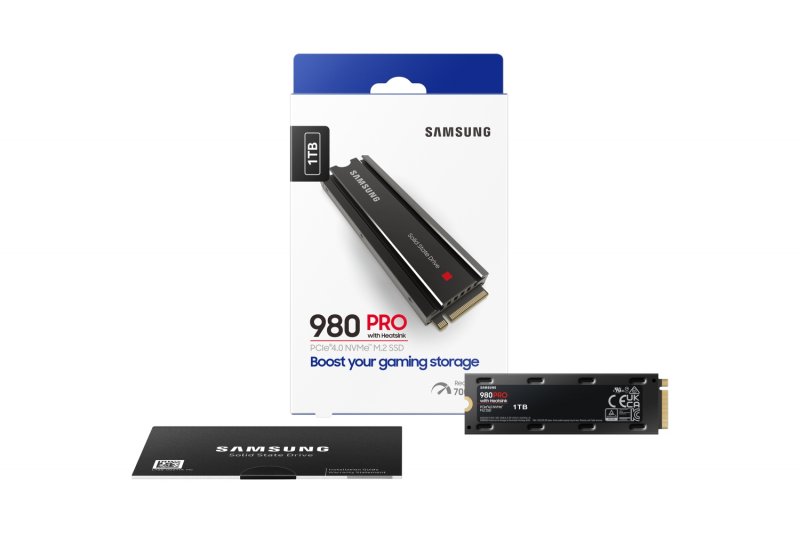 Samsung 980 PRO + Heatsink/ 1TB/ SSD/ M.2 NVMe/ 5R - obrázek č. 2