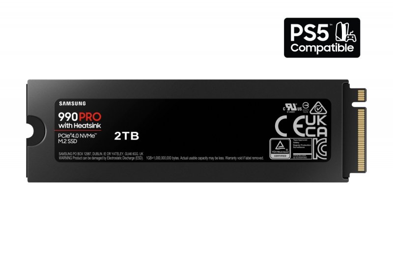 Samsung 990 PRO + Heatsink/ 2TB/ SSD/ M.2 NVMe/ 5R - obrázek č. 1