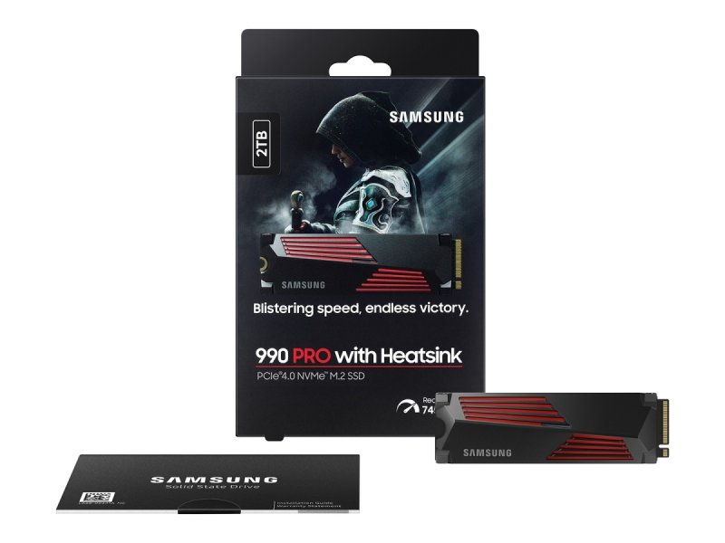 Samsung 990 PRO + Heatsink/ 2TB/ SSD/ M.2 NVMe/ 5R - obrázek č. 2