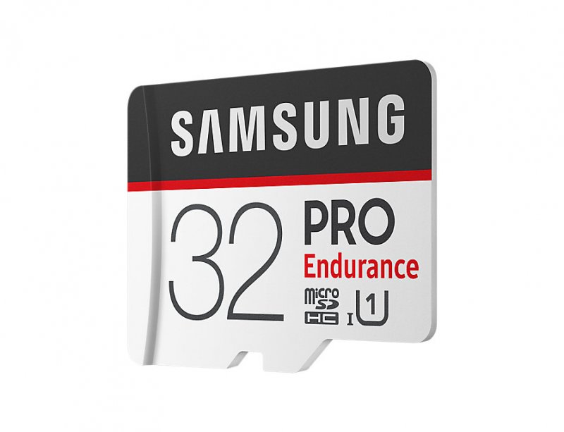 Micro SDHC 32GB Samsung PRO endurance + SD adaptér - obrázek produktu