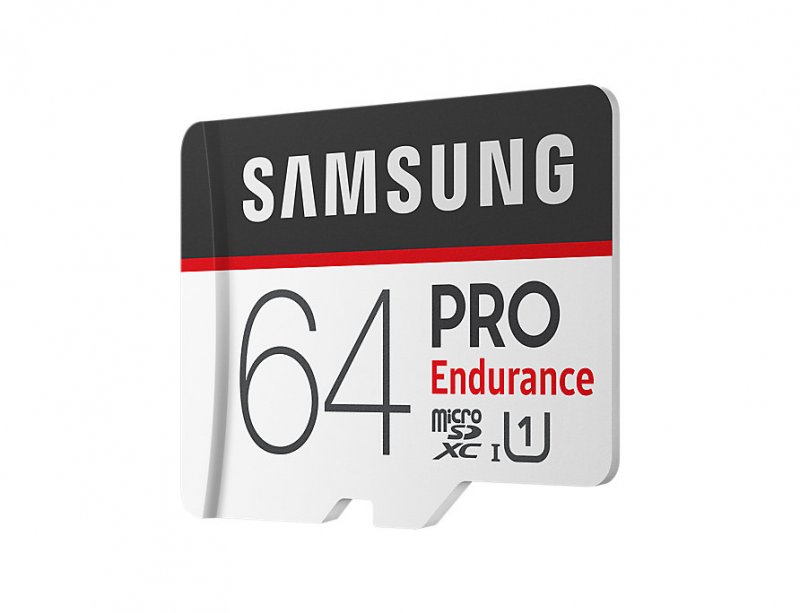Micro SDXC 64GB Samsung PRO endurance + SD adaptér - obrázek produktu