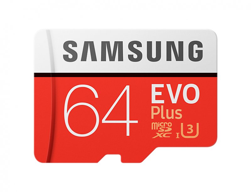 Samsung micro SDXC 64GB EVO Plus + SD adaptér - obrázek produktu