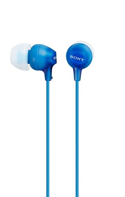 SONY sluchátka MDR-EX15LP, modré - obrázek produktu