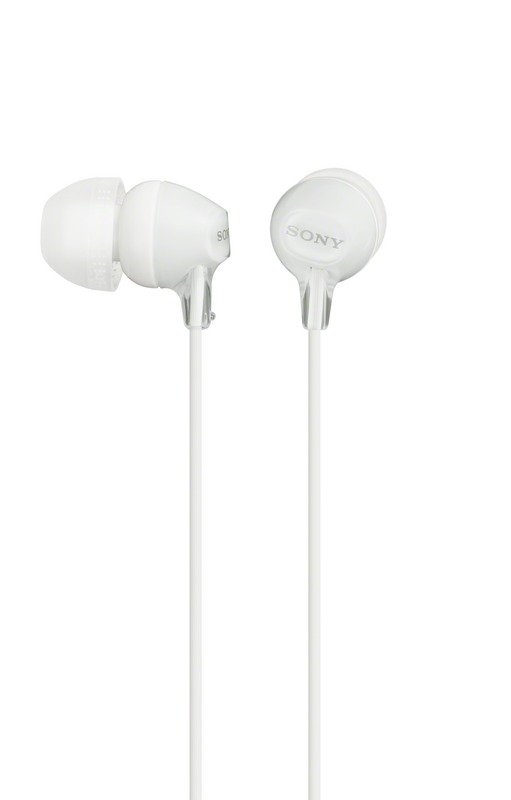 SONY sluchátka MDR-EX15LP, bílé - obrázek produktu