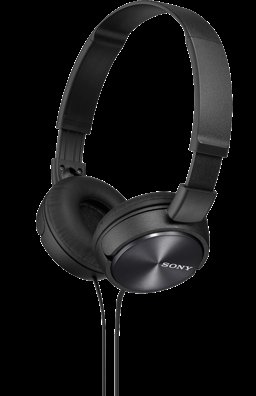 SONY sluchátka MDR-ZX310 černé - obrázek produktu