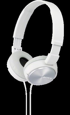 SONY sluchátka MDR-ZX310 bílé - obrázek produktu