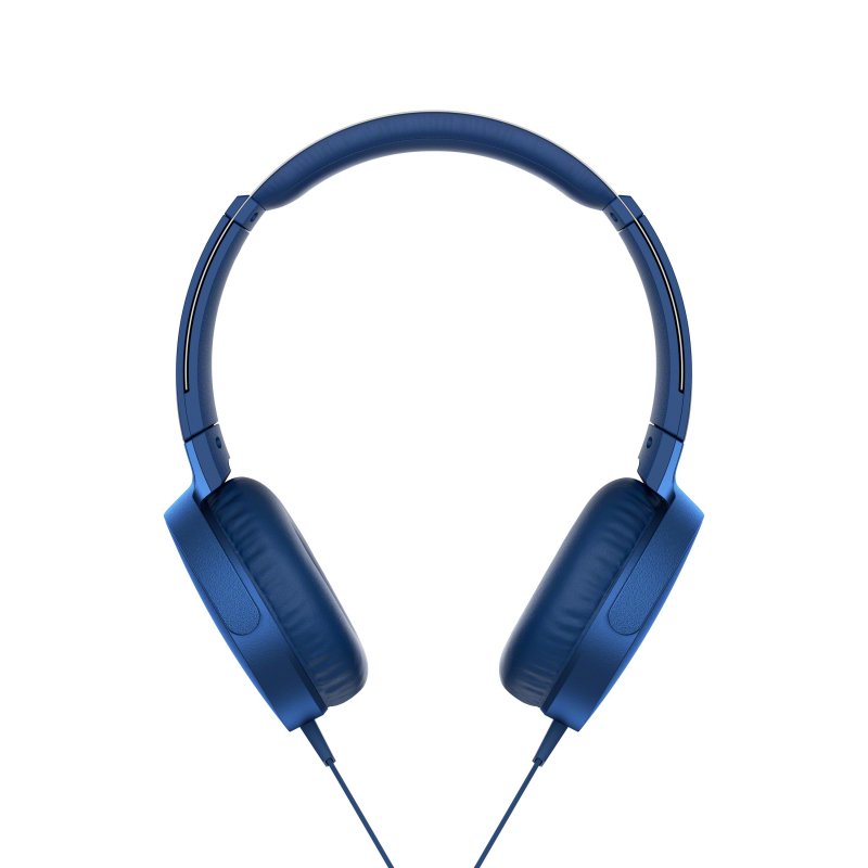 SONY Sluchátka EXTRA  BASS MDR-XB550AP,modrá - obrázek produktu