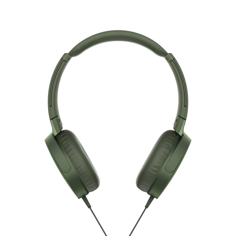 SONY Sluchátka EXTRA  BASS MDR-XB550AP,zelená - obrázek produktu
