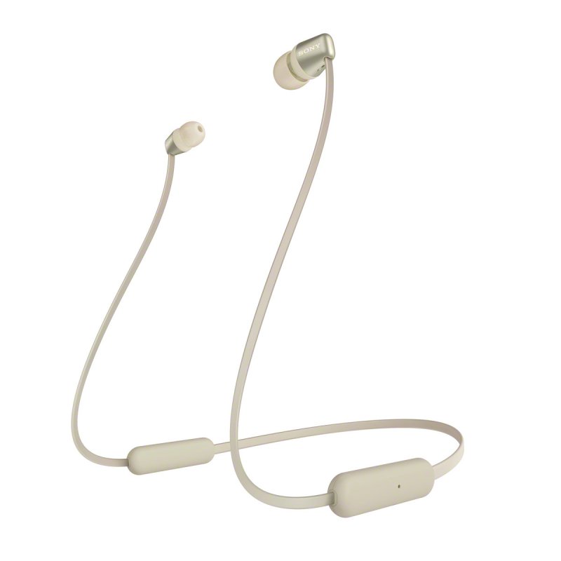 SONY sluchátka WI-C310 bezdr.,zlatá - obrázek produktu