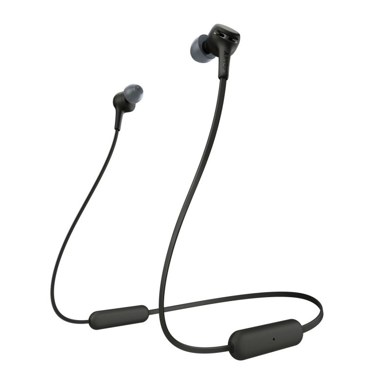 SONY sluchátka WI-XB400 bezdrátová, černá - obrázek produktu