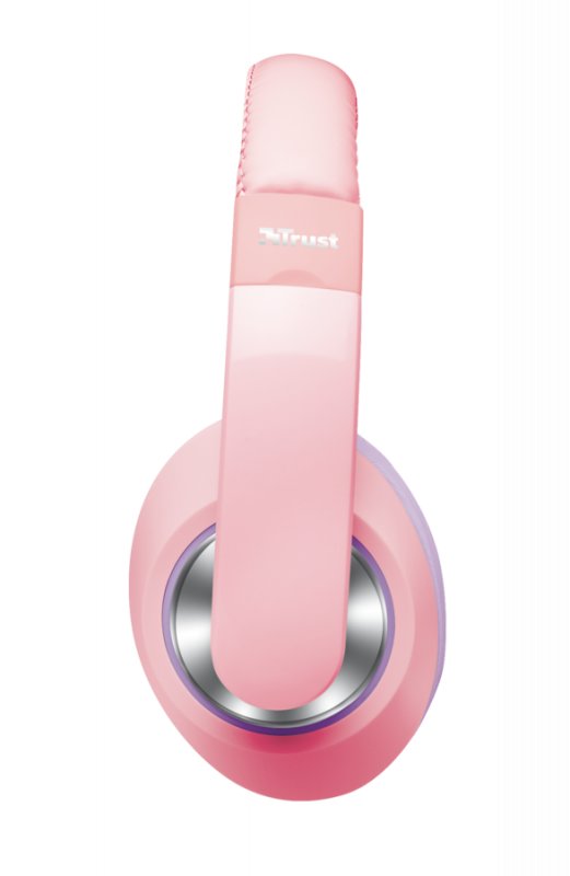 náhlavní sada TRUST Sonin Kids Headphone, pink - obrázek č. 2