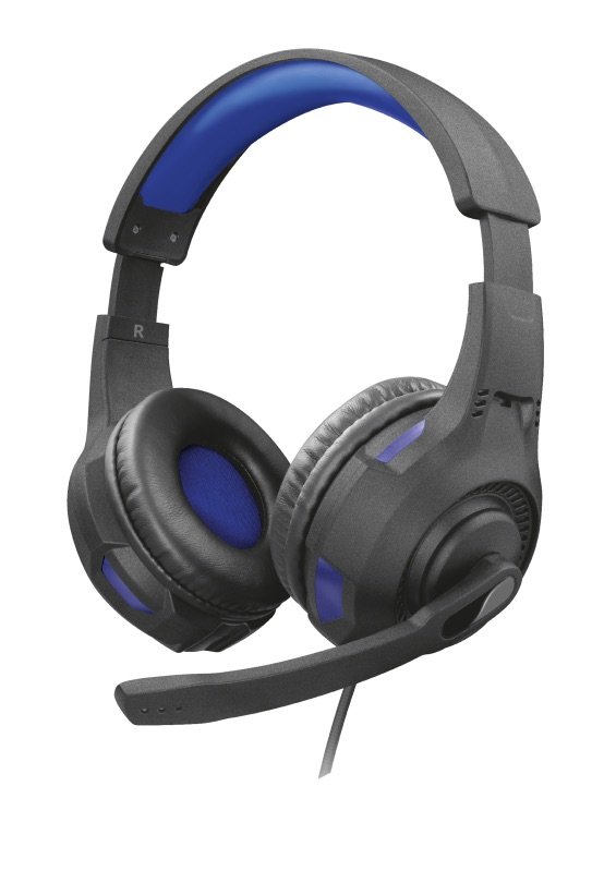 TRUST GXT 307B Ravu Gaming Headset for PS4 - camo blue - obrázek produktu