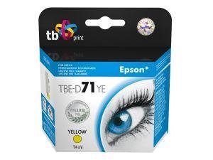 Ink. kazeta TB kompatibilní s Epson T0714 Yellow - obrázek produktu