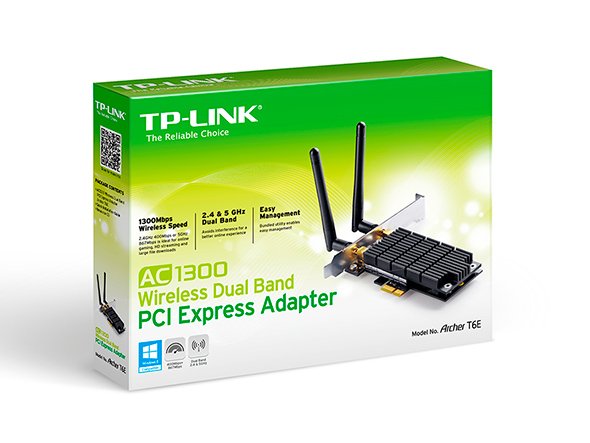 TP-Link Archer T6E AC1300 Wifi Dual B. PCI Express - obrázek č. 3