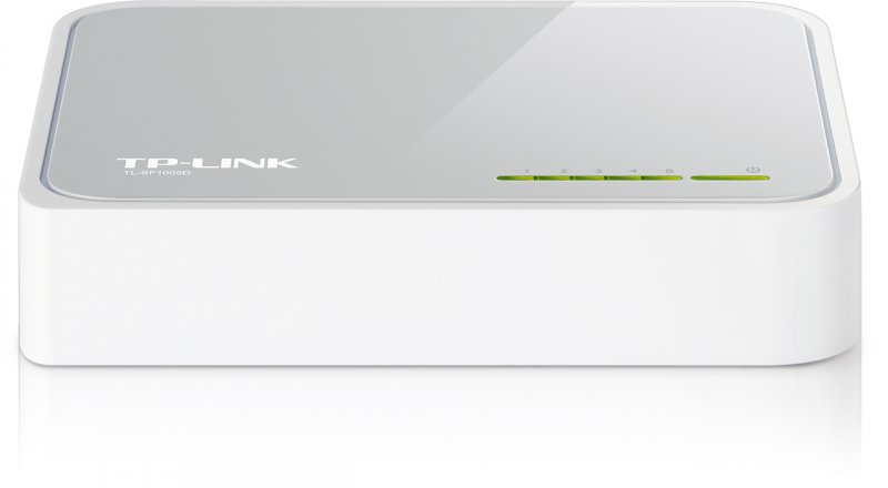 TP-Link TL-SF1005D 5x 10/ 100Mbps Desktop Switch - obrázek č. 1