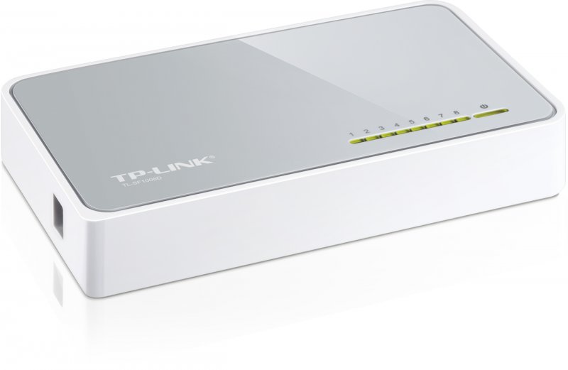 TP-Link TL-SF1008D 8x 10/ 100Mbps Desktop Switch - obrázek č. 1