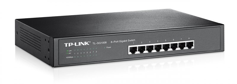 TP-Link TL-SG1008 8x Gigabit Switch - obrázek č. 1