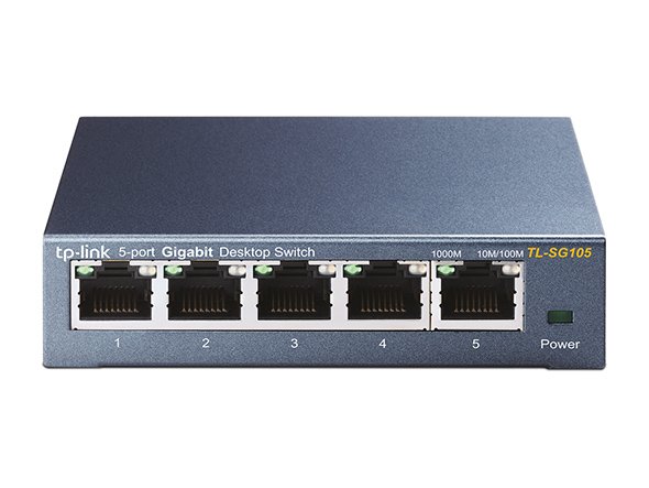 TP-Link TL-SG105S 5x Gigabit Desktop Switch - obrázek produktu