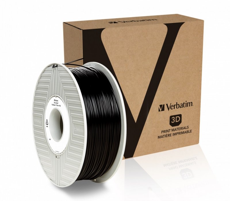 Verbatim PLA struna 1,75 mm, 1kg, černá - obrázek produktu
