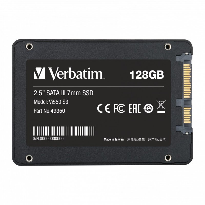 Verbatim SSD interní disk 2,5" Vi550 S3, SATA III, 128GB - obrázek č. 4