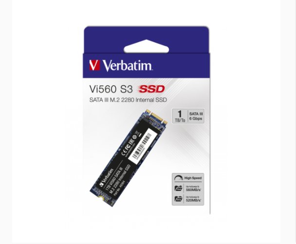 Verbatim M.2 SATA III SSD Vi560 S3, 1TB - obrázek č. 1