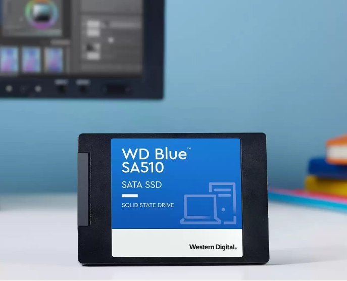 WD Blue SA510/ 500GB/ SSD/ 2.5"/ SATA/ 5R - obrázek č. 4