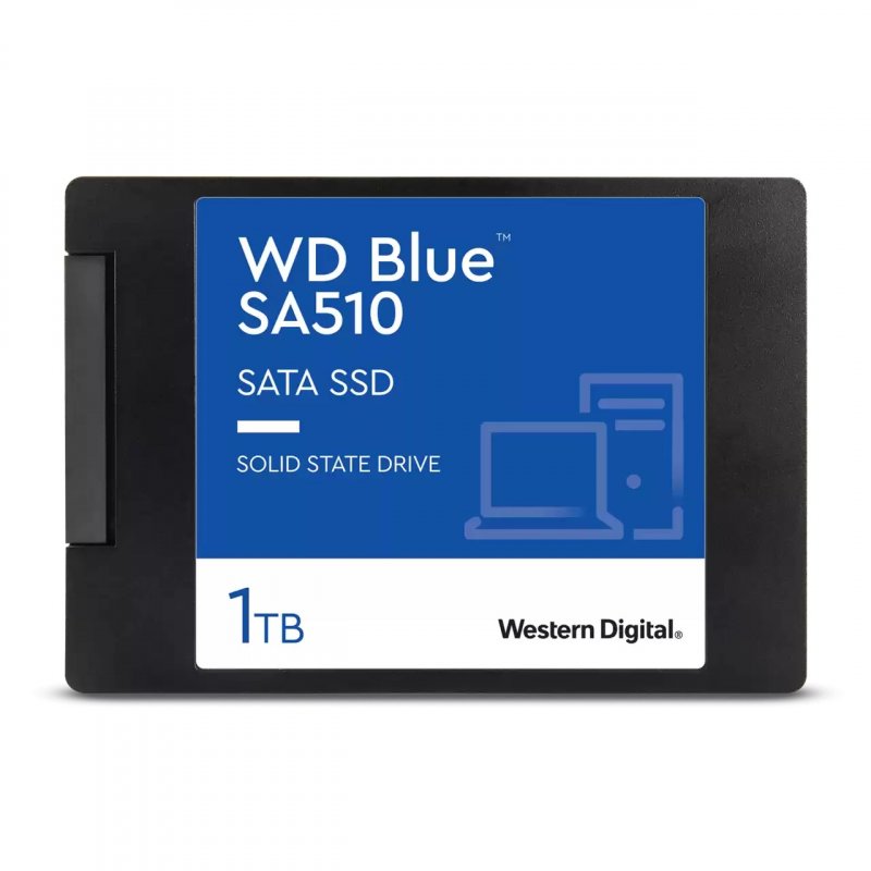 WD Blue SA510/ 1TB/ SSD/ 2.5"/ SATA/ 5R - obrázek produktu