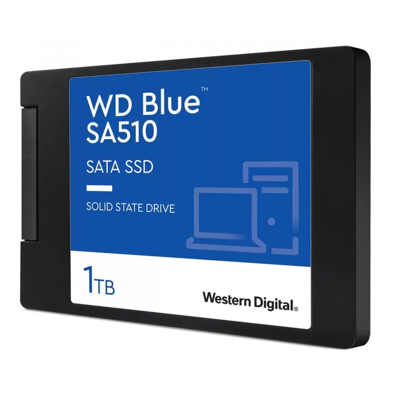 WD Blue SA510/ 1TB/ SSD/ 2.5"/ SATA/ 5R - obrázek č. 1