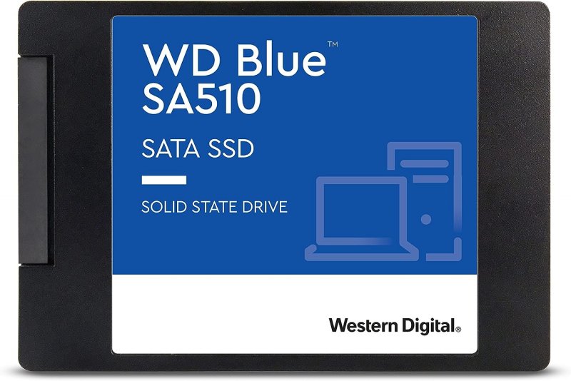 WD Blue SA510/ 2TB/ SSD/ 2.5"/ SATA/ Černá/ 5R - obrázek produktu