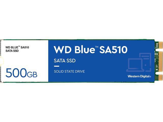 WD Blue SA510/ 500GB/ SSD/ M.2 SATA/ 5R - obrázek produktu