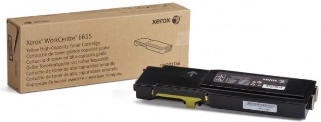 Xerox tonerová kazeta pro WC 6655, 7 500 s. Yellow - obrázek produktu