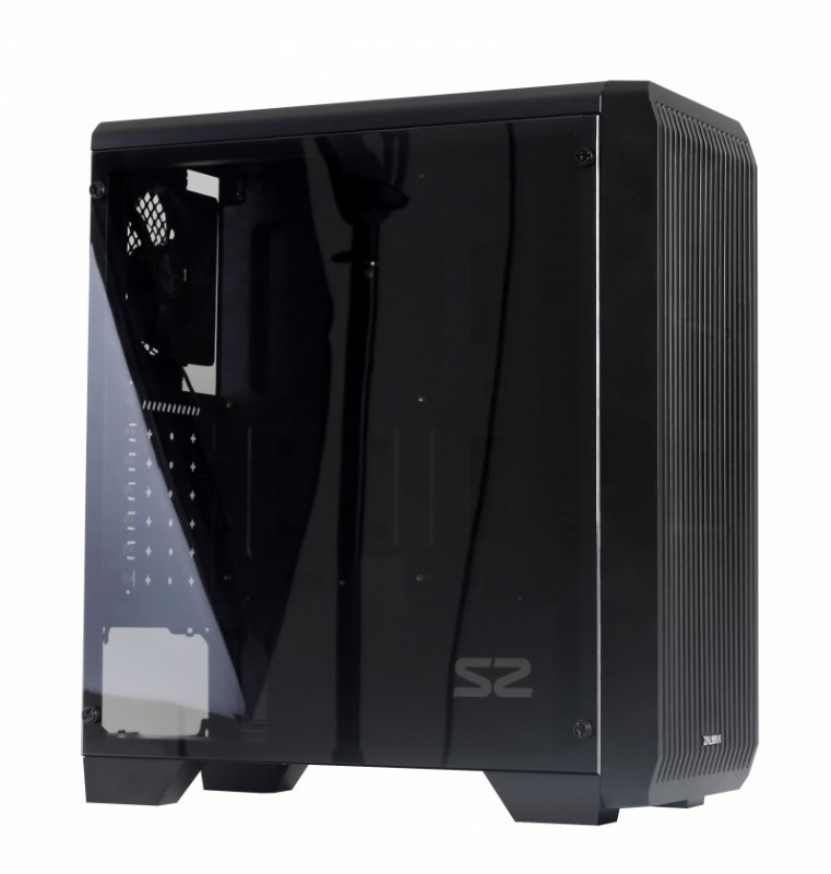 case Zalman miditower S2, ATX/ mATX/ Mini-ITX, bez zdroje, USB3.0, černá - obrázek č. 5