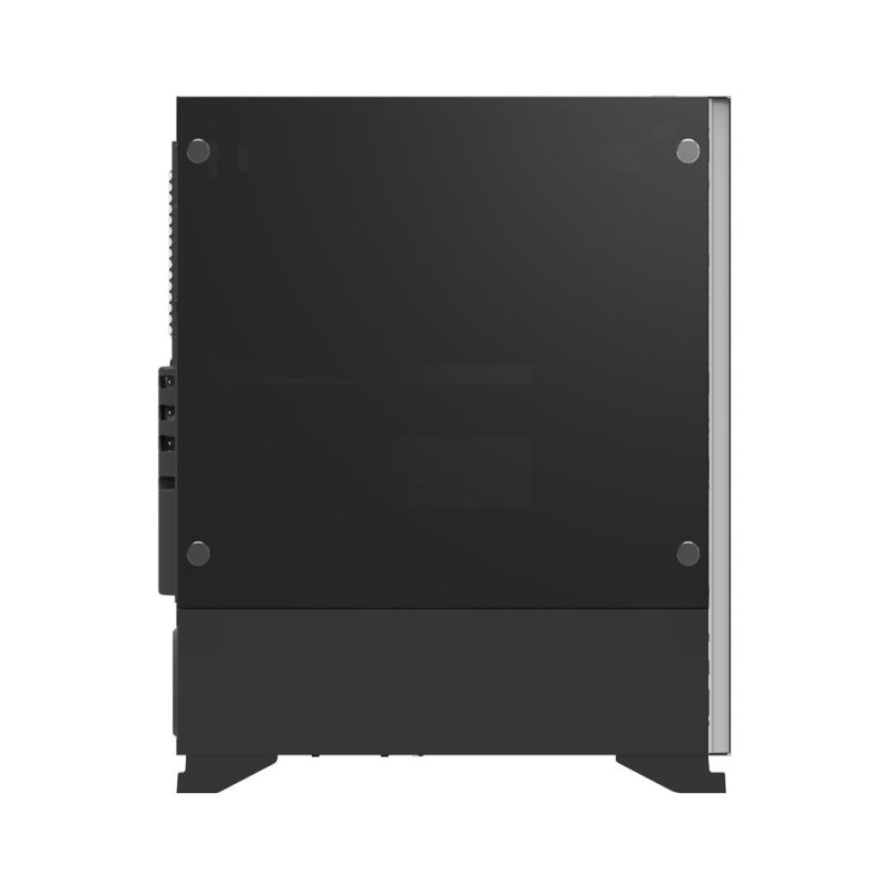 case Zalman miditower S5 Black, ATX/ mATX/ Mini-ITX, bez zdroje, 1×RGB ventilátor, USB3.0, černá - obrázek č. 1