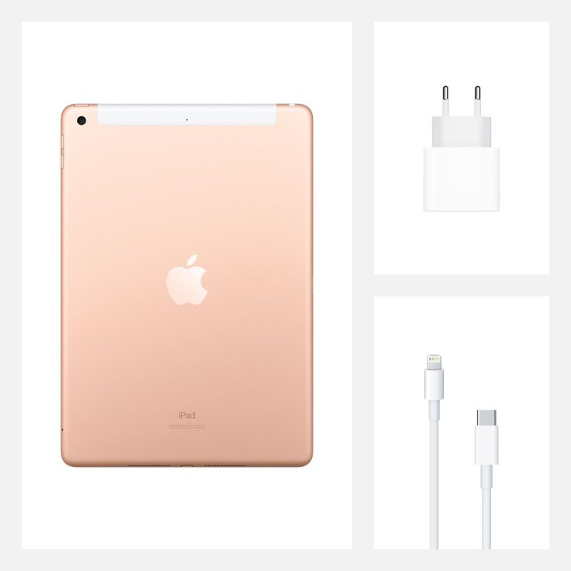 Apple iPad Wi-Fi + Cell 128GB - Gold /  SK - obrázek č. 5