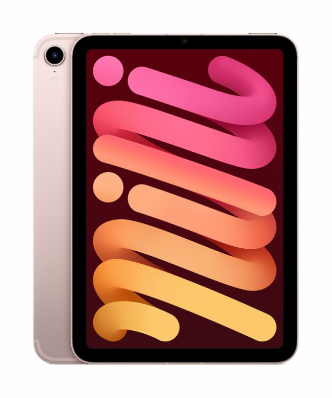 Apple iPad mini/ WiFi+Cell/ 8,3"/ 2266x1488/ 256GB/ iPadOS15/ Pink - obrázek produktu