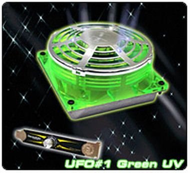 THERMALTAKE A2214 UFO FAN Green UV - obrázek produktu