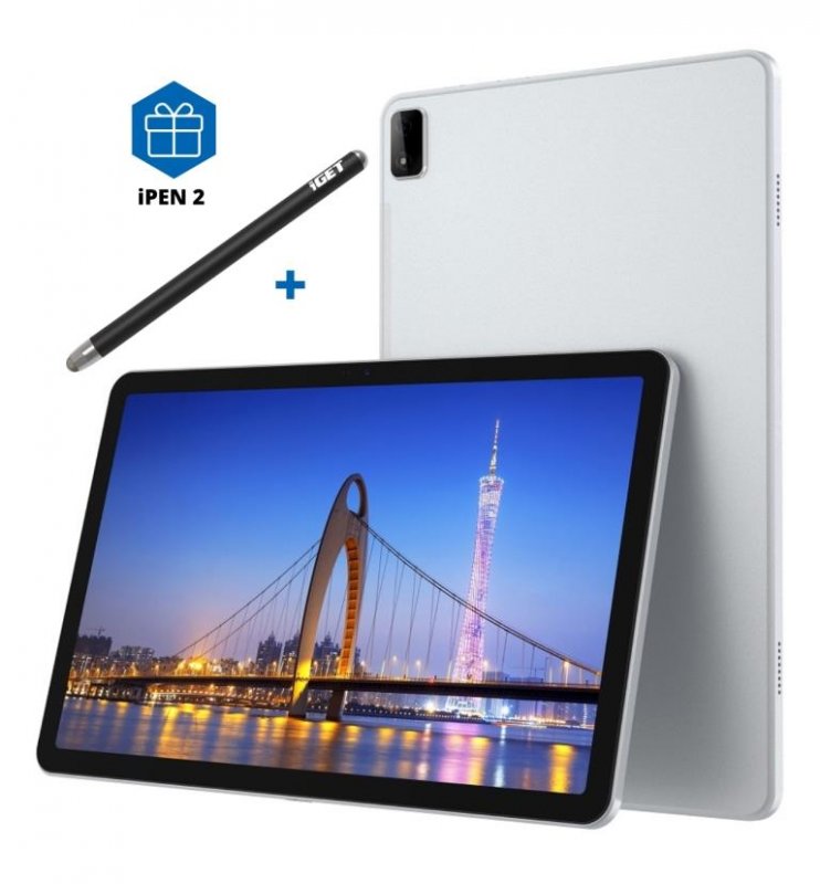 iGET SMART L11 Classic Silver, LTE tablet 11" - obrázek produktu