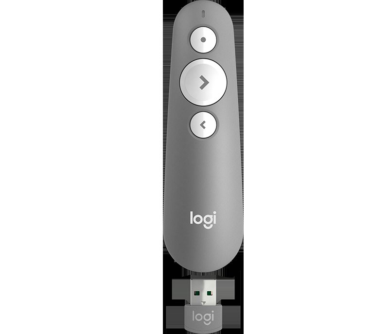 Logitech Wireless Presenter R500, 2.4 GHz,Mid Grey - obrázek produktu
