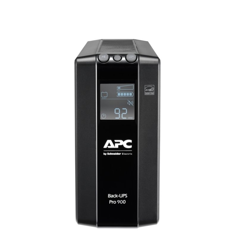 APC Back UPS Pro BR 900VA, 6 Outlets, AVR, LCD Interface - obrázek č. 1