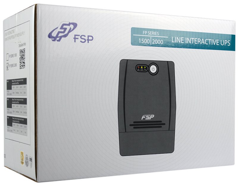 FSP UPS FP 2000, 2000 VA /  1200 W,line interactive - obrázek č. 3