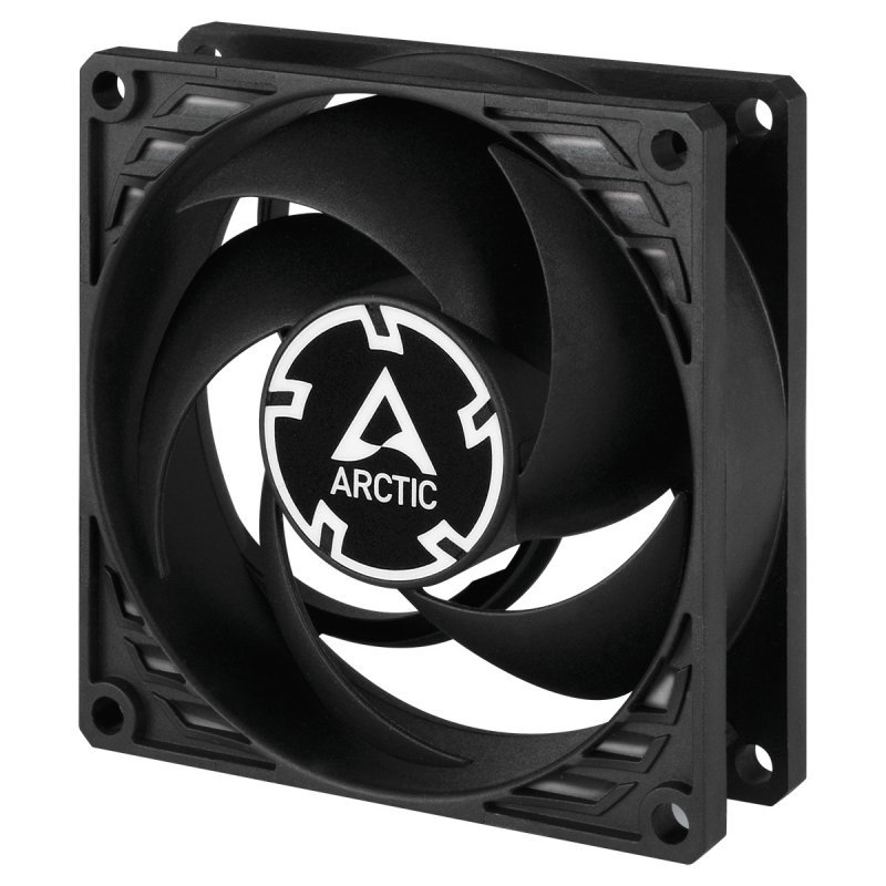 ARCTIC P8 TC (black/ black) - 80mm case fan with temperature control - obrázek produktu