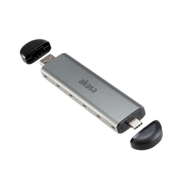 AKASA M.2 SATA /  NVMe SSD na USB 3.1 Gen 2 - obrázek produktu