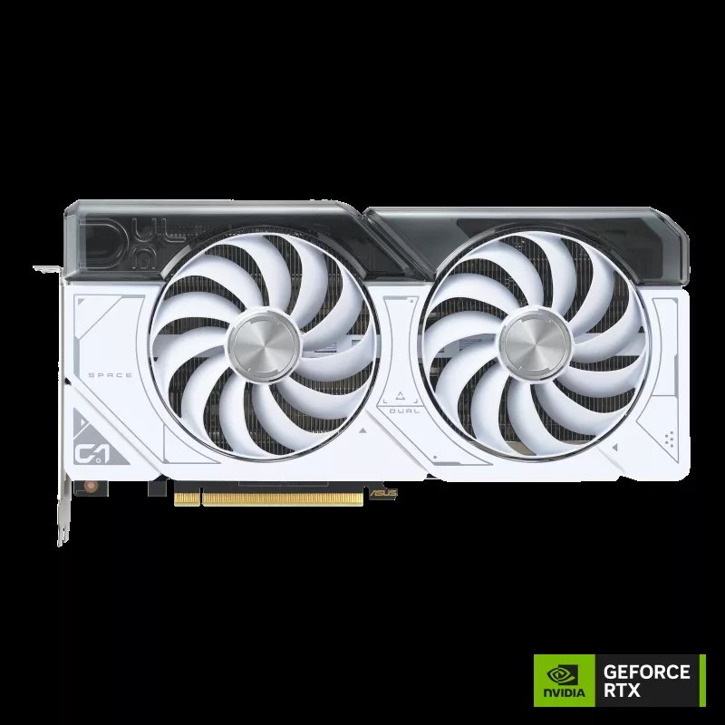 ASUS Dual GeForce RTX 4070 SUPER White/ 12GB/ GDDR6x - obrázek produktu