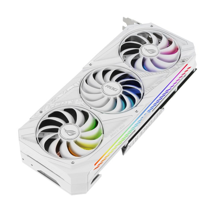 ASUS ROG Strix GeForce RTX™ 3080 White OC Edition 10GB GDDR6X - obrázek č. 2