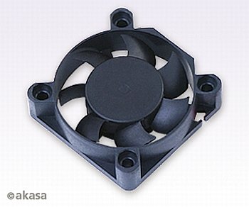 přídavný ventilátor Akasa 40x40x10 black OEM - obrázek produktu