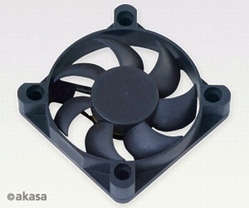 přídavný ventilátor Akasa 50x50x10 black OEM - obrázek produktu
